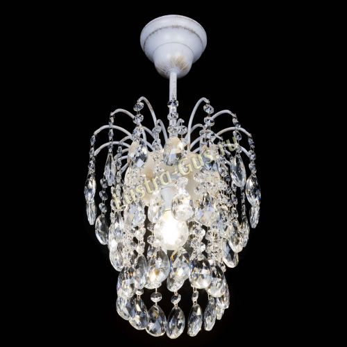 Люстра Зима шар белая в Химках Гусь Хрустальный