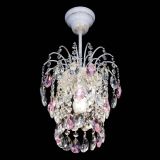 Люстра Зима журавлик розовая (белая патина) в Химках Люстра Зима журавлик розовая (белая патина) в Химках