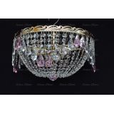 Люстра Анжелика журавлик розовая в Химках