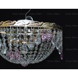 Люстра Анжелика журавлик розовая в Химках