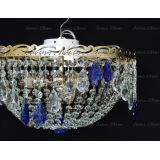 Люстра Анжелика журавлик синяя в Химках