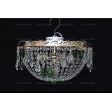 Люстра Анжелика журавлик зеленая в Химках