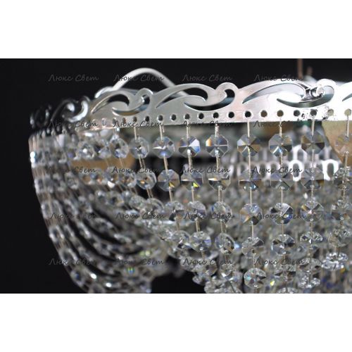 Люстра Анжелика Волна  в Химках Гусь Хрустальный