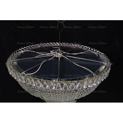 Люстра Водопад 800 мм в Химках Гусь Хрустальный