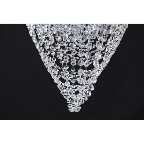 Люстра Катерина Водоворот 1 лампа в Химках Гусь Хрустальный