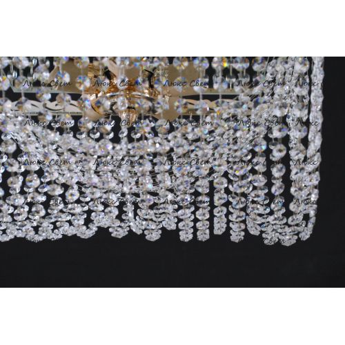 Люстра Квадрат Ракушка 2 в Химках Гусь Хрустальный