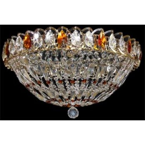 Люстра Водоворот Купол 2 цветная в Химках Гусь Хрустальный