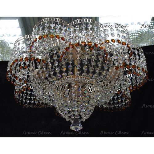 Люстра Лотос чайная в Химках Гусь Хрустальный