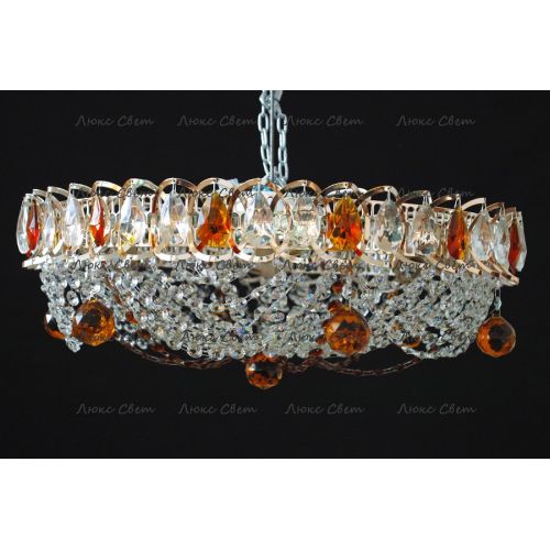 Люстра Водоворот Роза чайная в Химках Гусь Хрустальный