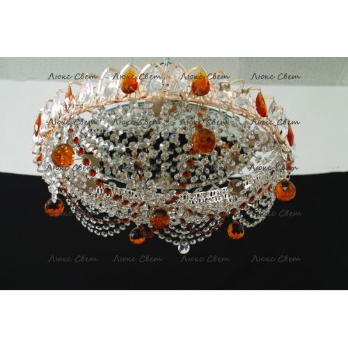 Люстра Водоворот Роза чайная в Химках Гусь Хрустальный