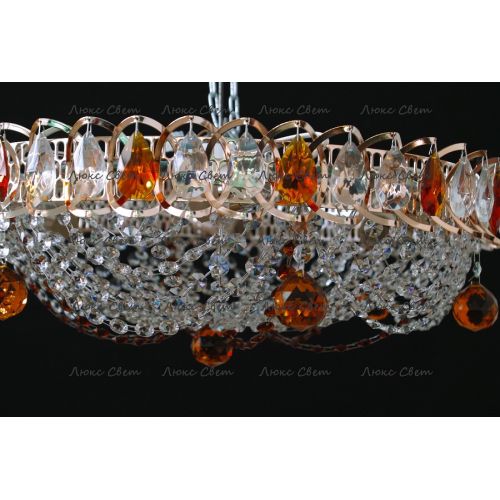 Люстра Водоворот Роза чайная в Химках Гусь Хрустальный