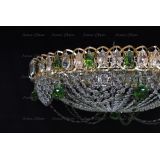 Люстра Водоворот роза зеленая в Химках Люстра Водоворот роза зеленая в Химках