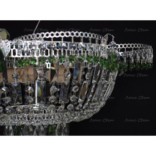 Люстра Ромашка цветная в Химках Гусь Хрустальный