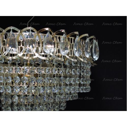 Люстра Катерина пирамида обтикон в Химках Гусь Хрустальный