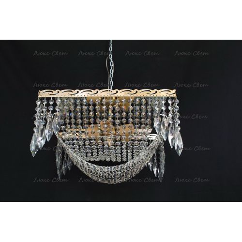Люстра Квадрат Перо в Химках Гусь Хрустальный