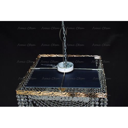 Люстра Квадрат Перо в Химках Гусь Хрустальный