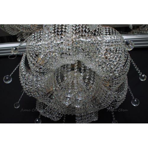 Люстра Лотос Астра 6 ламп в Химках Гусь Хрустальный