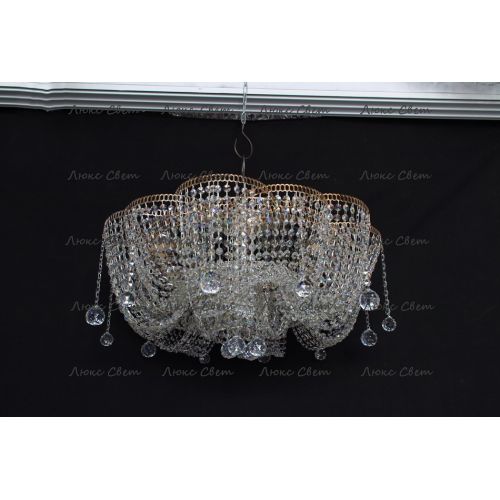 Люстра Лотос Астра 6 ламп в Химках Гусь Хрустальный