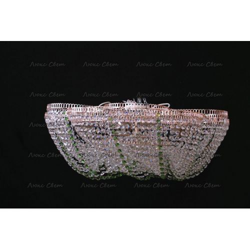 Люстра Лотос  Елена цветная № 1 в Химках Гусь Хрустальный