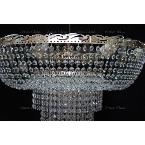 Люстра Анжелика пирамида обтикон в Химках Гусь Хрустальный