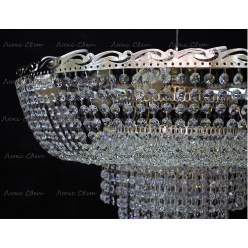 Люстра Анжелика пирамида обтикон в Химках Гусь Хрустальный