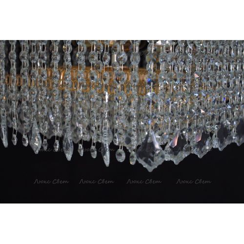Люстра Квадрат гамма дубик длинная в Химках Гусь Хрустальный