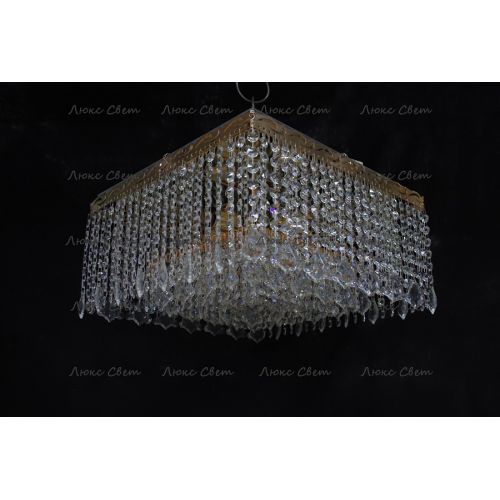 Люстра Квадрат гамма дубик длинная в Химках Гусь Хрустальный