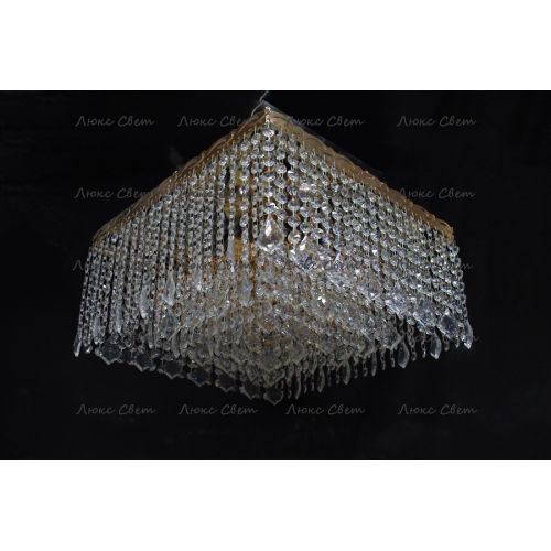 Люстра Квадрат гамма дубик длинная в Химках Гусь Хрустальный