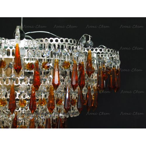 Люстра Ромашка хризантема чайная карандаш большой в Химках Гусь Хрустальный