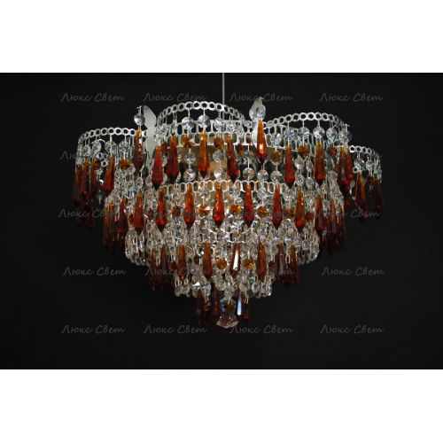 Люстра Ромашка хризантема чайная карандаш большой в Химках Гусь Хрустальный