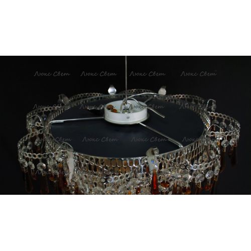 Люстра Ромашка хризантема чайная карандаш большой в Химках Гусь Хрустальный