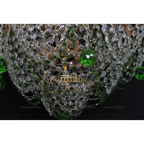 Люстра Ромашка Аленка цветная в Химках Гусь Хрустальный