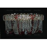 Люстра Водоворот Мария красная  в Химках