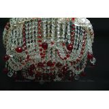 Люстра Водоворот Мария красная  в Химках