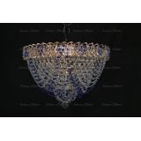 Люстра Водопад Роза синяя в Химках Люстра Водопад Роза синяя в Химках