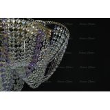 Люстра Космос № 2 фиолетовая в Химках