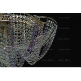 Люстра Космос № 2 фиолетовая в Химках