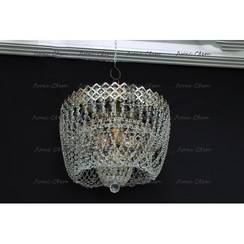 Люстра Водопад корона № 3 в Химках Гусь Хрустальный
