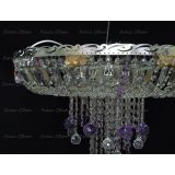 Люстра Анжелика 1 шар 40 мм фиолетовая в Химках