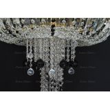 Люстра Анжелика 1 шар 40 мм черная в Химках