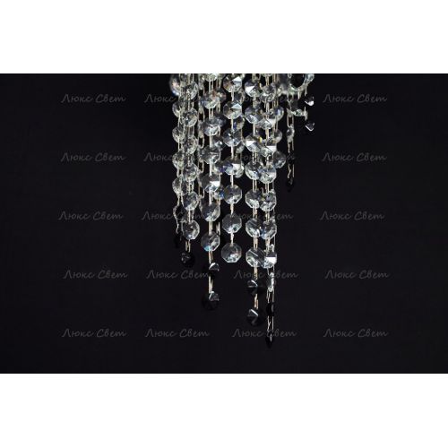 Люстра Анжелика 1 шар 40 мм черная в Химках Гусь Хрустальный