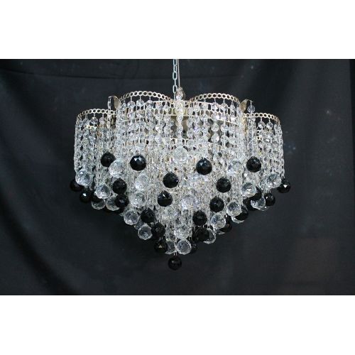 Люстра Ромашка Крона цветная в Химках Гусь Хрустальный