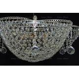 Люстра Ромашка подсолнух, цвет фурнитуры: серебро, Люстры Гусь Хрустальный Люстра Ромашка подсолнух, цвет фурнитуры: серебро, Люстры Гусь Хрустальный