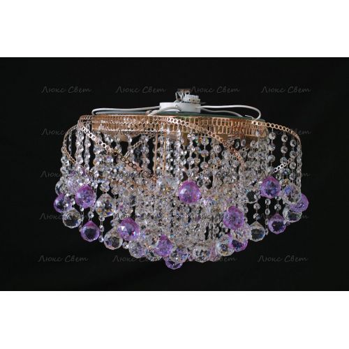 Люстра Космос шар 40 мм фиолетовая в Химках Люстра Космос шар 40 мм фиолетовая в Химках