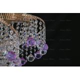 Люстра Космос шар 40 мм фиолетовая в Химках Люстра Космос шар 40 мм фиолетовая в Химках