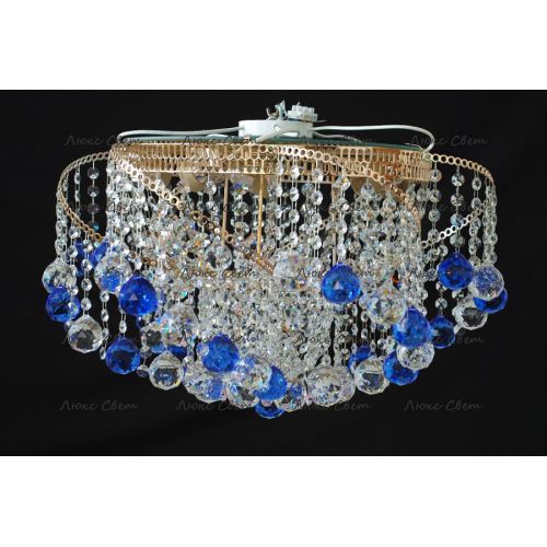 Люстра Космос шар 40 мм синяя в Химках Люстра Космос шар 40 мм синяя в Химках