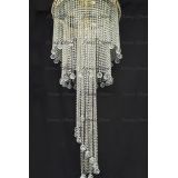 Люстра Водопад длинный в Химках Люстра Водопад длинный в Химках