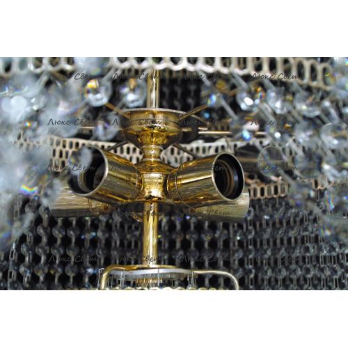 Люстра Водопад длинный в Химках Гусь Хрустальный