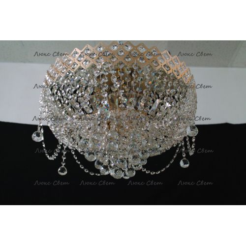 Люстра Корона №1 - 5 ламп  в Химках Гусь Хрустальный