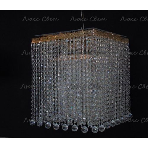 Люстра Квадрат гамма 53 см шар 30 мм  в Химках Гусь Хрустальный